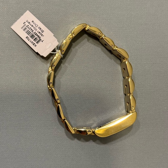 Kate Spade Brookville Gold-Tone Rectangular Watch - Picture 4 of 14